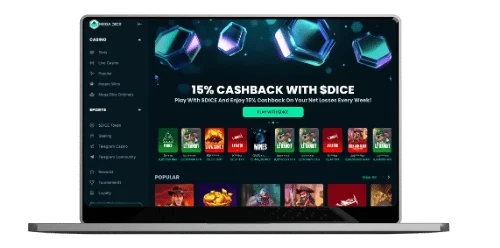 Megadice seite register